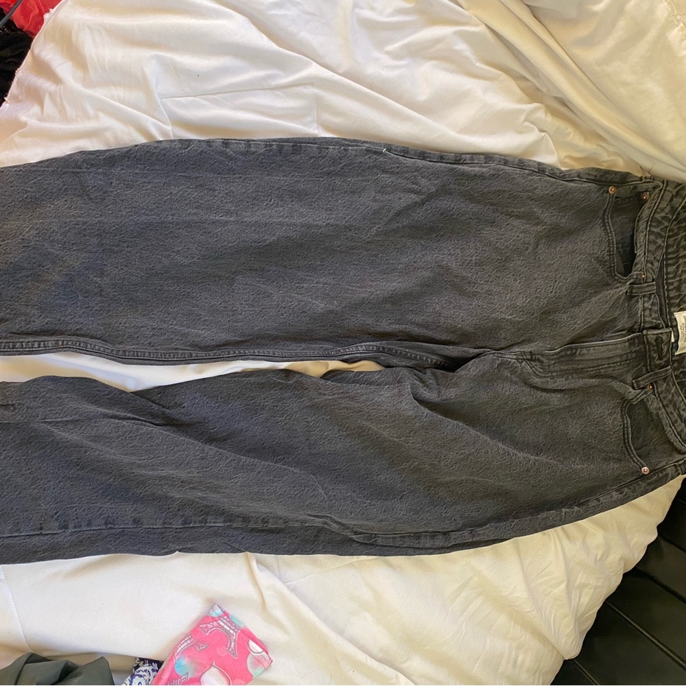 Abercrombie & Fitch Charcoal Denim Pants